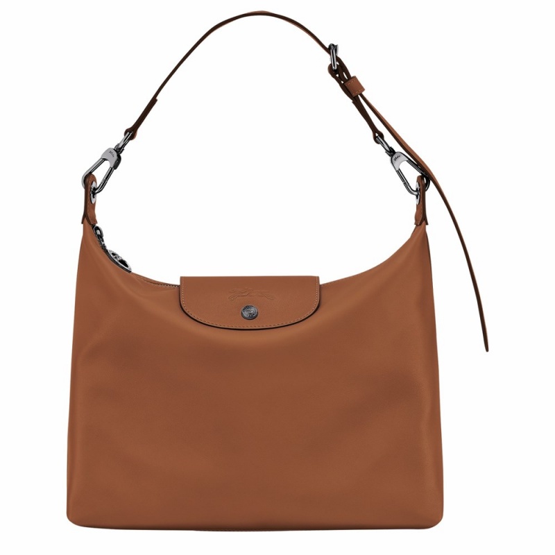 Brown Longchamp Le Pliage Xtra M Women's Hobo Bags